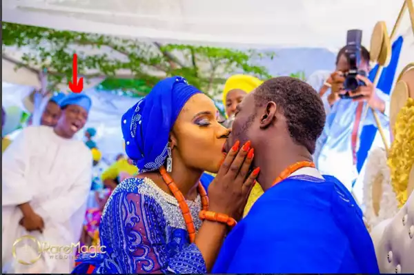 See How This Groom Kissed His Bride At Their Wedding That Left Guests Surprised. Photos